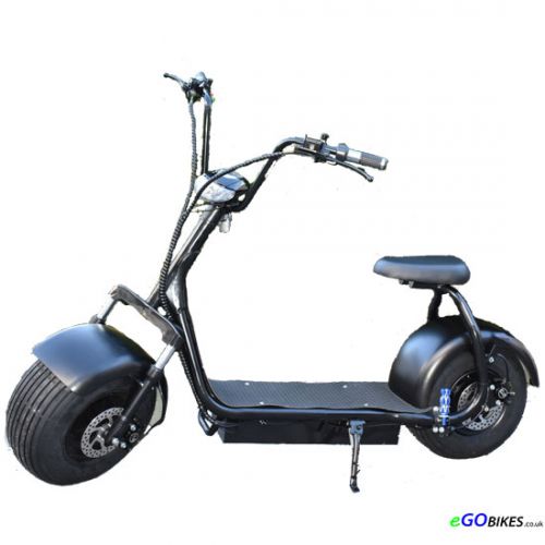 eGO Classic+ Matt Black Electric Scooter Electric Scooters eGO